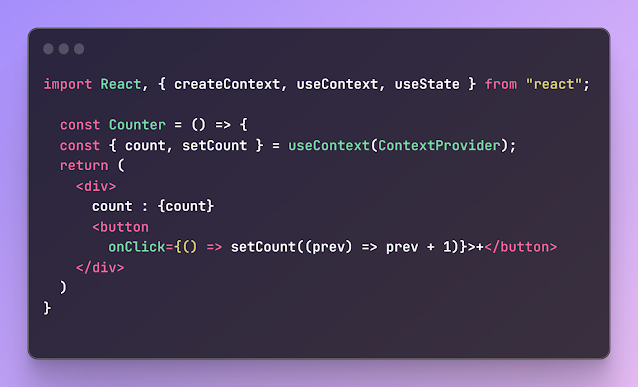 Consume context value from provider in reactjs