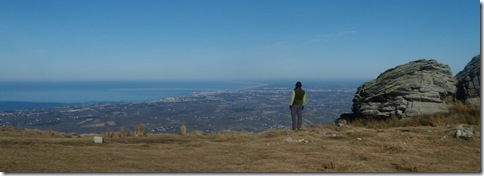 Gran panorámica desde el cordal de Larrun