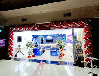 Balon grand opening lenovo di PIM 2