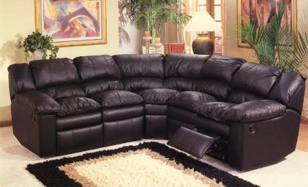 Expensive leather sofa pays off in family room - Home Design Decor