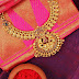 Designer golden necklace