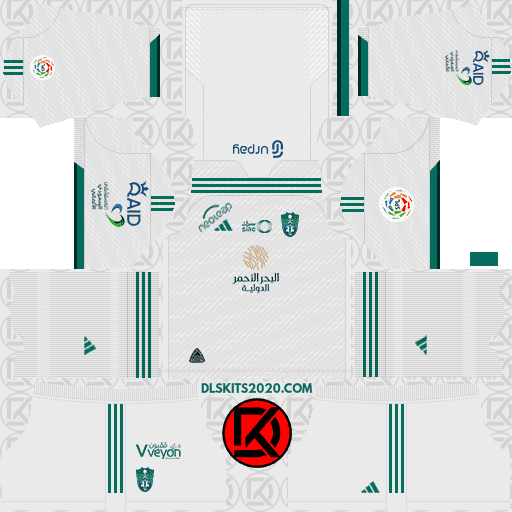 Al Ittihad FC DLS Kits 2023 - Dream League Soccer 2023 Kits - DLS Kits Pro