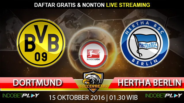 Prediksi Dortmund vs Hertha Berlin 15 Oktober 2016 (Liga Jerman)
