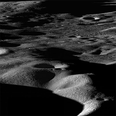 LROC image of the moon's surface