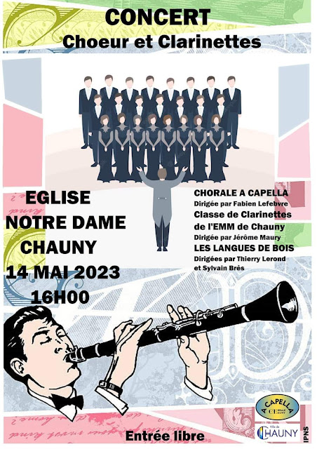 Affiche du concert du 14 mai 2023