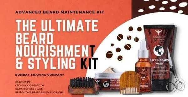 Bombay shaving company beard grooming kit