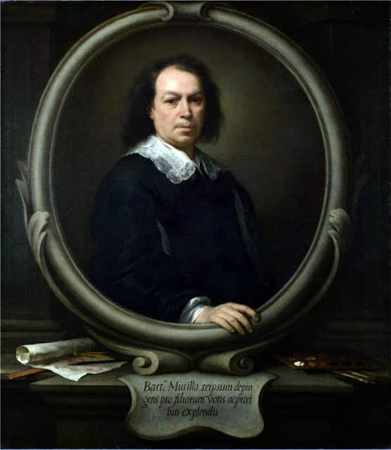 Bartolomé Esteban Murillo, Pintores Realistas Españoles, Galería de retratos figurativos, Autorretrato, Pintor español 