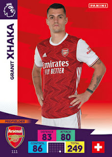 Panini Adrenalyn XL Premier League 2020-2021 Arsenal Set