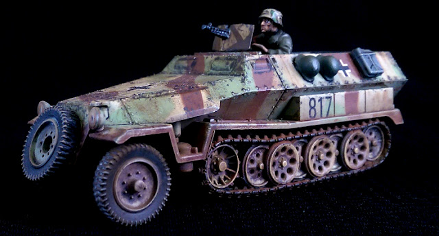 Panzer Lehr 251/1 1/56 28mm crew