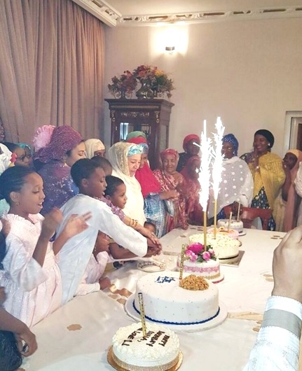 Late Gen. Sanni Abacha's Wife, Maryam Celebrates Birthday with Her Family & Friends (Photos)