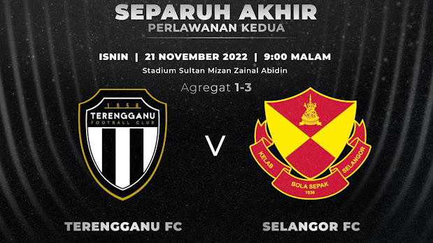 Live Streaming Terengganu vs Selangor 21.11.2022