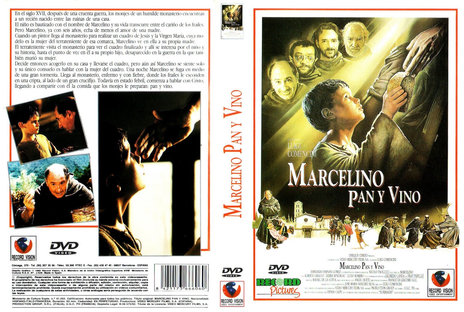 Marcelino, pan y vino (1991) » Descargar y ver online
