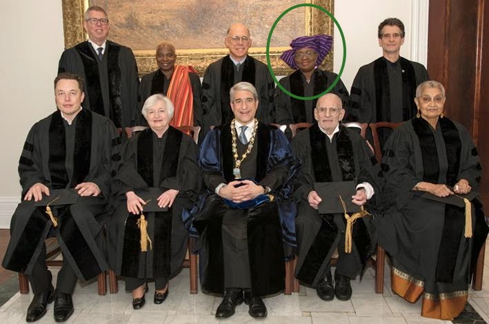 ngozi okonjo iweala honourary degree yale