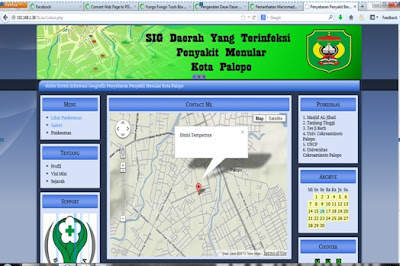 Source Code PHP Sistem Informasi Geografis Berbasis Web