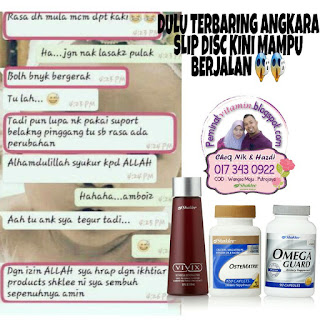 testimoni untuk slip disc