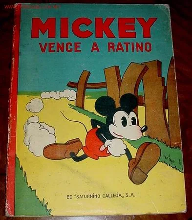Portada de Mickey vence a ratino de Editorial Saturnino Calleja