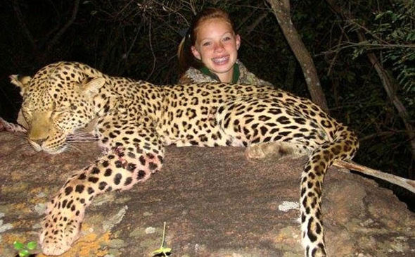 It's not just Cecil's killer: Female hunter killed Africa's endangered 'big five' aged 14