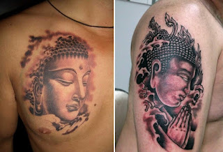 12-buddhist-tattoos-buddha-face