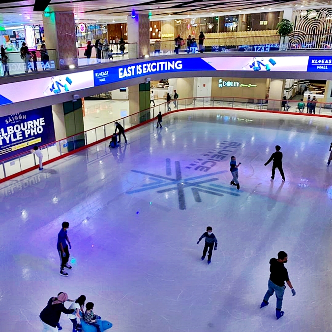 Blue Ice Skating Rink, KL East Mall