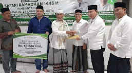 Pemkab Aceh Utara Sambut Kedatangan Tim Safari Ramadhan Pemerintah Aceh di Masjid Baitul Atiq