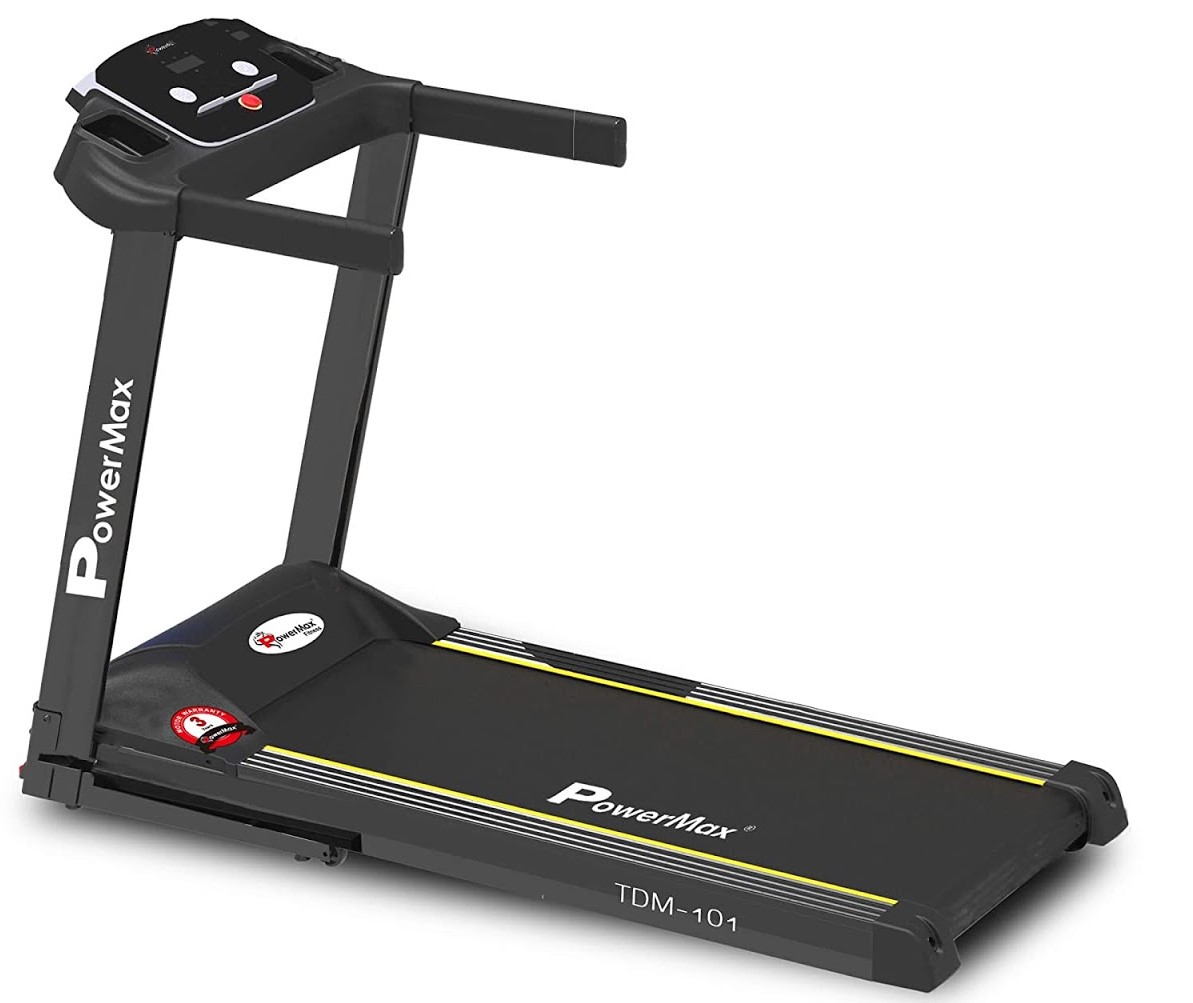 PowerMax Fitness TDM-101 2HP (4HP Peak) Motorized Treadmill