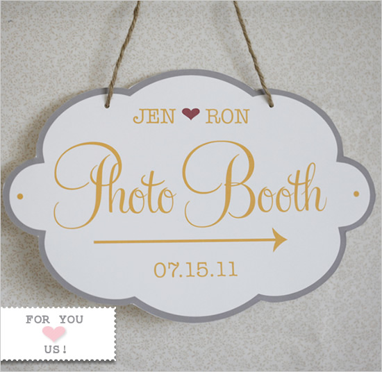 a free DIY photobooth sign