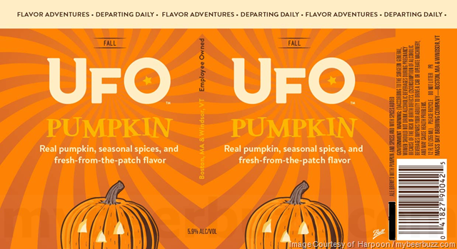 Harpoon Updating UFO Pumpkin Packaging