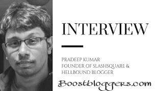 An interview with Pradeep Kumar