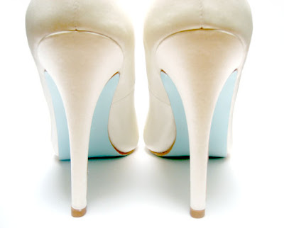 Blue Soled Bridal Shoes