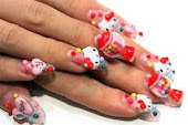 Hello Kitty Nails...Hot!!!!