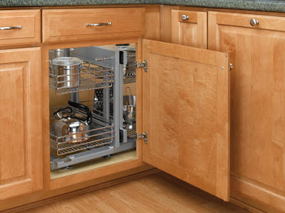 Rev-A-Shelf Blind Corner Cabinet Use Pull Slide Out System For Easy And Full Accessibility To "Hard To Reach" Items