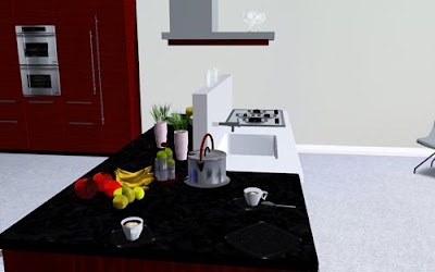 Site Blogspot  Caster Chairs Dining on Fruit Caster Sink Table Clock Rug Bowls Vases Download At Sims 3d