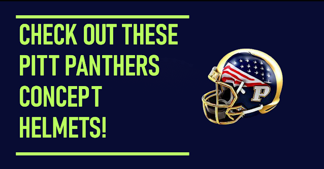 Pitt Panthers Concept Helmets