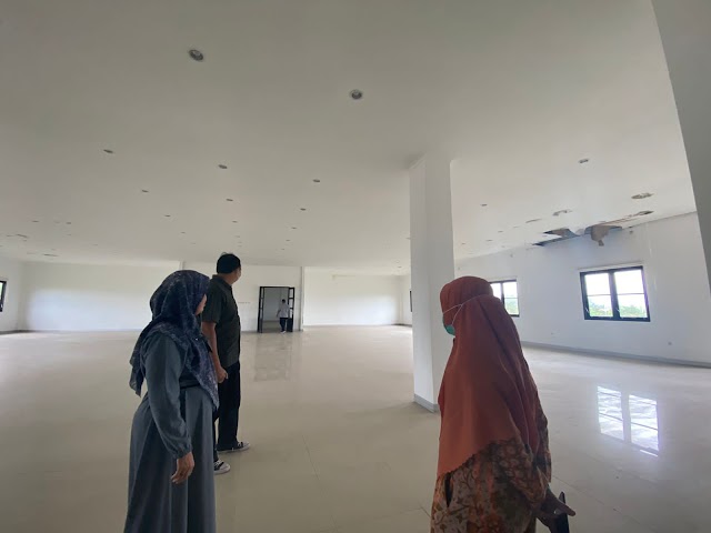 Tim Risk Assessment Tinjau Kantor Depot Arsip Pemprov Kalsel yang Baru. 