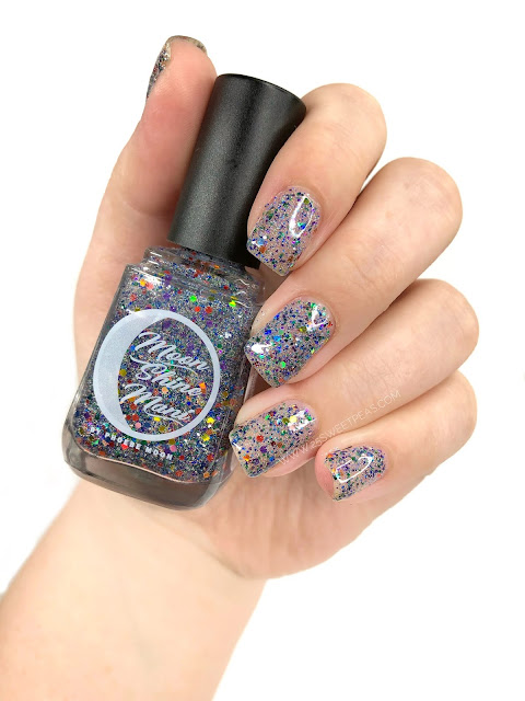 Moon Shine Mani Taste the Rainbow