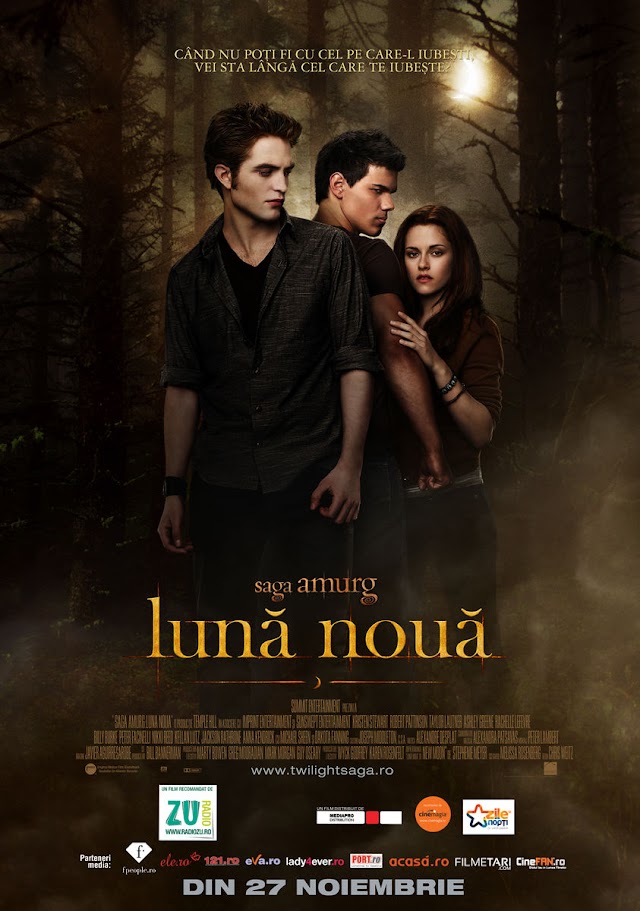 Saga Amurg: Lună Nouă (Film horror 2009) The Twilight Saga: New Moon