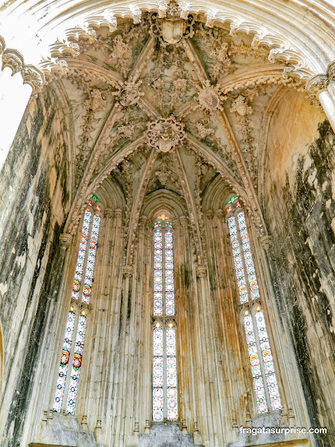 Capelas Imperfeitas do Mosteiro da Batalha em Portugal