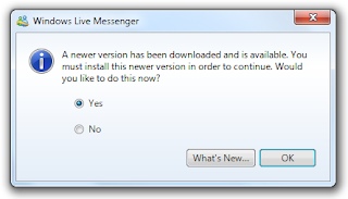   Download MSN Back and Beat Skype to run Messenger