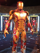 Iron Man 3 Mark 42 armour on display. (iron man mark suit)