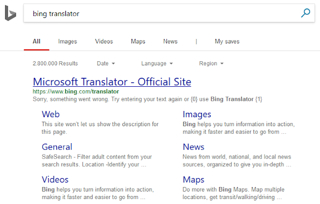 Cara Translate Bahasa Inggris Di Bing Translator Tanpa Ribet