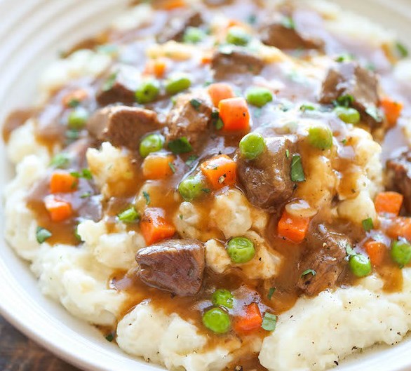 IRISH BEEF STEW #dinner #slowcooker