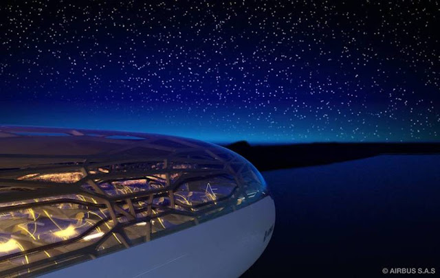 Airbus unveils transparent airplane