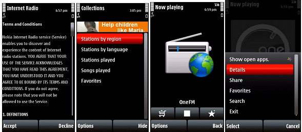 Nokia Smartphone Guide: Nokia Internet Radio Apps for 