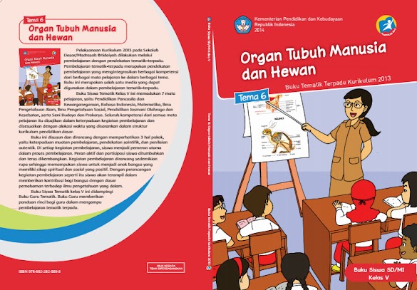 Download Buku Tematik Sd/Mi Kelas 5 Tema 6 Organ Badan Insan Dan
Binatang Edisi Revisi Format Pdf