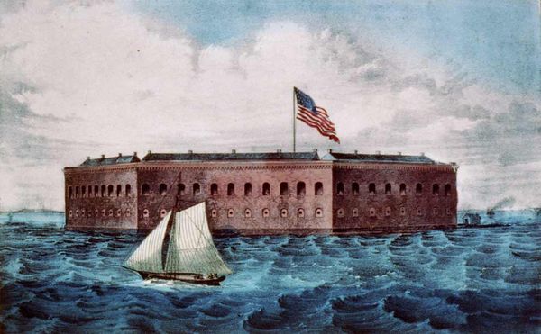 The Civil War of the United States: The Siege and Fall of Fort Sumter