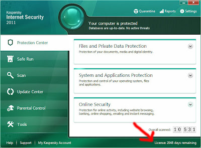 kaspersky 2011 catatanku