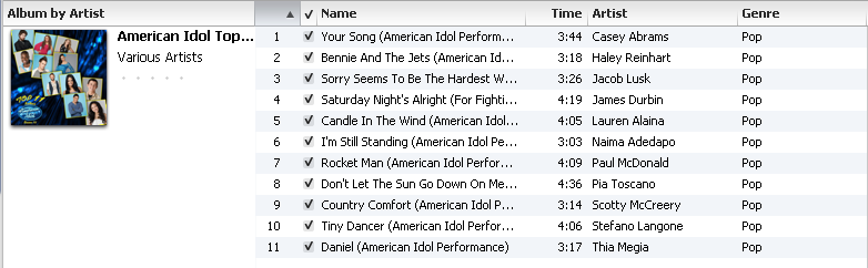 american idol season 10 top 11 redux. American Idol Top 11 Redux