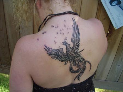 Phoenix Bird Tattoo 4