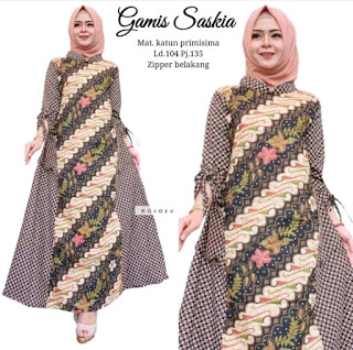 Model Baju Gamis Batik