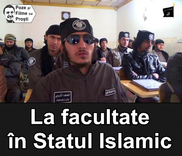 Curs la facultate in Statul Islamic